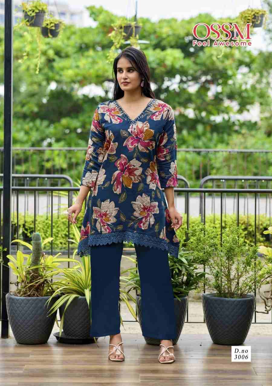 Lifestyle Vol-3 By Ossm 3001 To 3006 Series Designer Stylish Fancy Colorful Beautiful Party Wear & Ethnic Wear Collection Vetican Silk Co-Ord At Wholesale Price