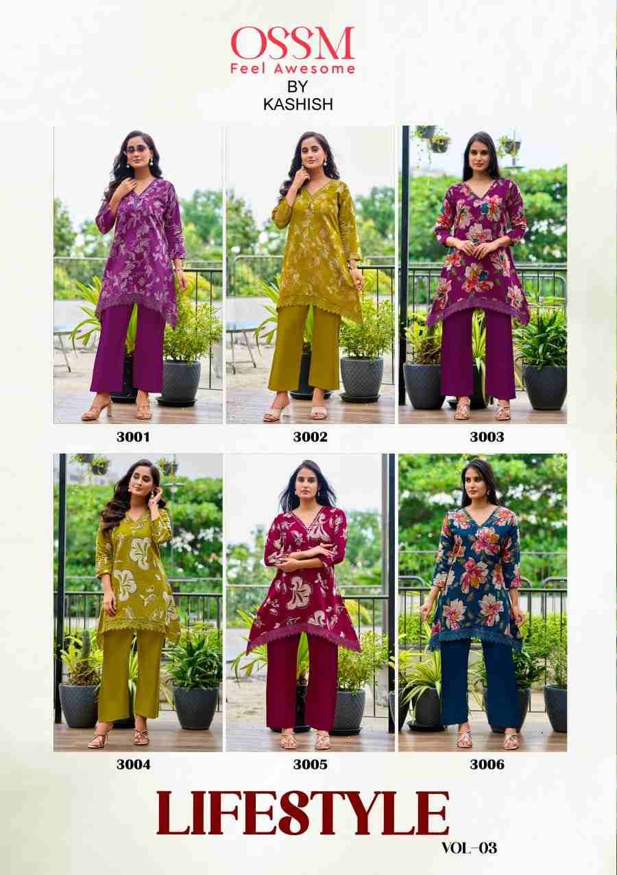 Lifestyle Vol-3 By Ossm 3001 To 3006 Series Designer Stylish Fancy Colorful Beautiful Party Wear & Ethnic Wear Collection Vetican Silk Co-Ord At Wholesale Price