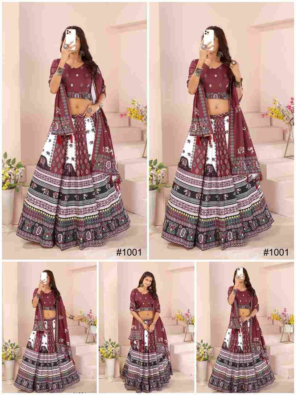 Pc-29 By Fashid Wholesale 01 To 34 Series Navratri Wear Collection Beautiful Stylish Colorful Fancy Party Wear & Occasional Wear Heavy Rayon Cotton Lehengas At Wholesale Price