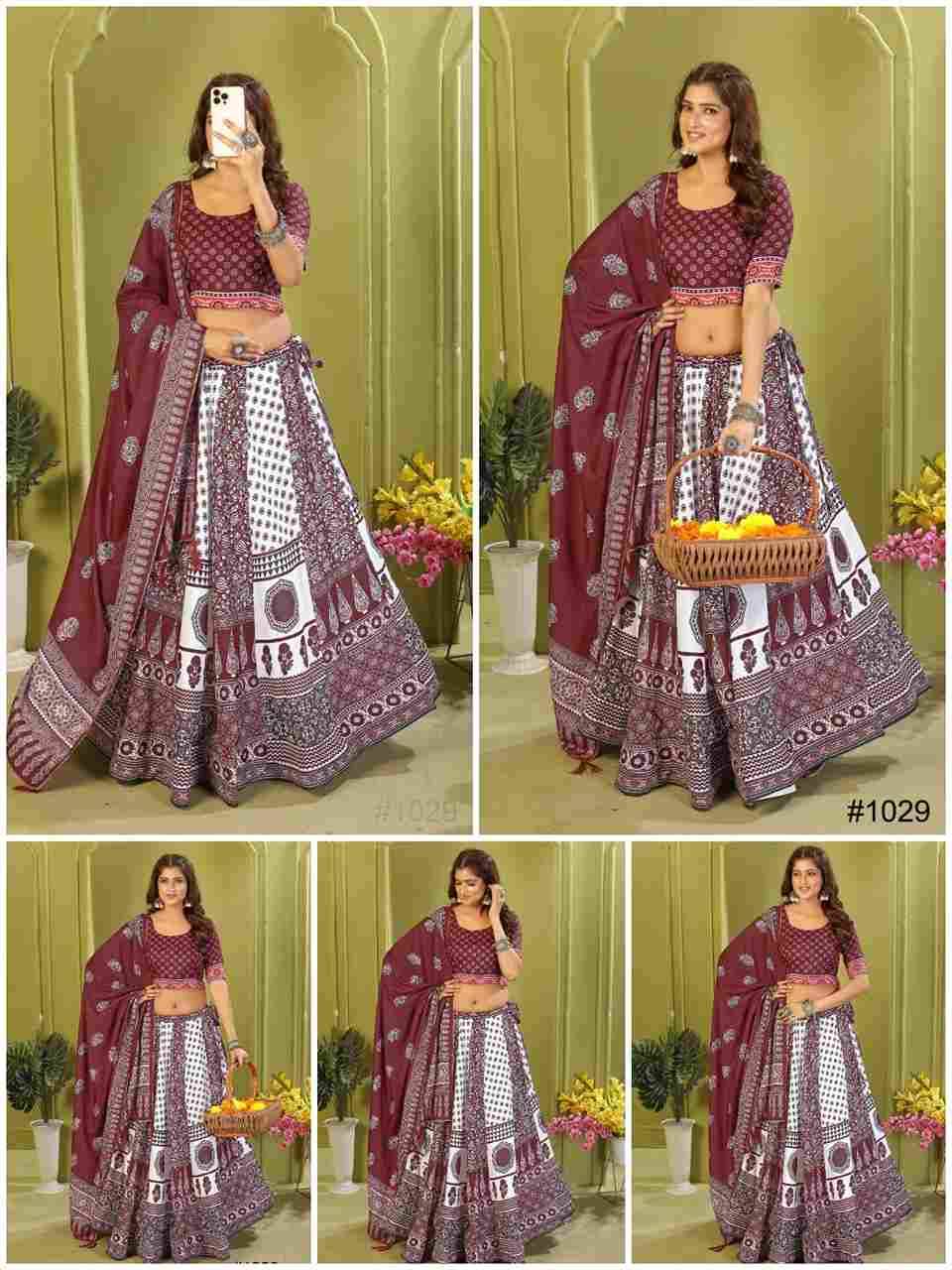Pc-29 By Fashid Wholesale 01 To 34 Series Navratri Wear Collection Beautiful Stylish Colorful Fancy Party Wear & Occasional Wear Heavy Rayon Cotton Lehengas At Wholesale Price
