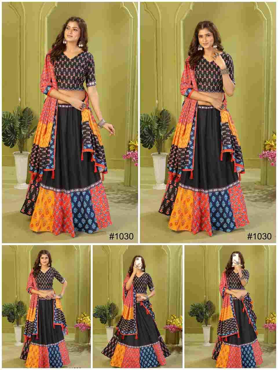 Pc-29 By Fashid Wholesale 01 To 34 Series Navratri Wear Collection Beautiful Stylish Colorful Fancy Party Wear & Occasional Wear Heavy Rayon Cotton Lehengas At Wholesale Price