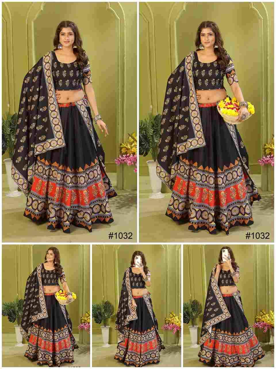 Pc-29 By Fashid Wholesale 01 To 34 Series Navratri Wear Collection Beautiful Stylish Colorful Fancy Party Wear & Occasional Wear Heavy Rayon Cotton Lehengas At Wholesale Price