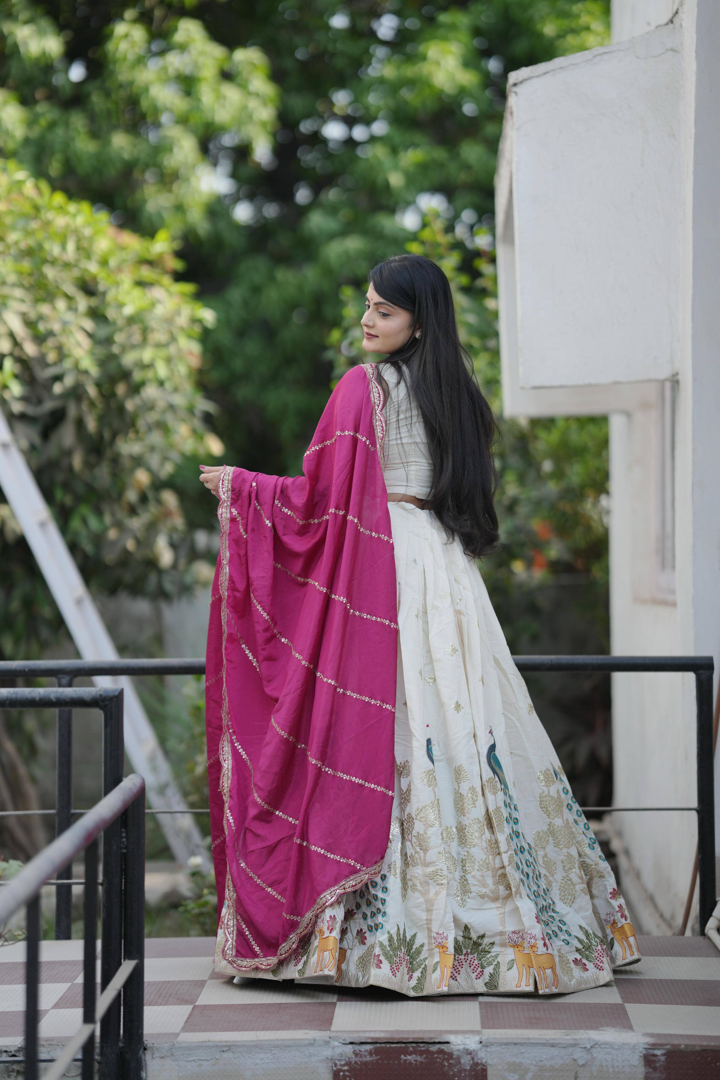 Pc-30 By Fashid Wholesale 01 To 03 Series Wear Collection Beautiful Stylish Colorful Fancy Party Wear & Occasional Wear Pure Chinnon Lehengas At Wholesale Price