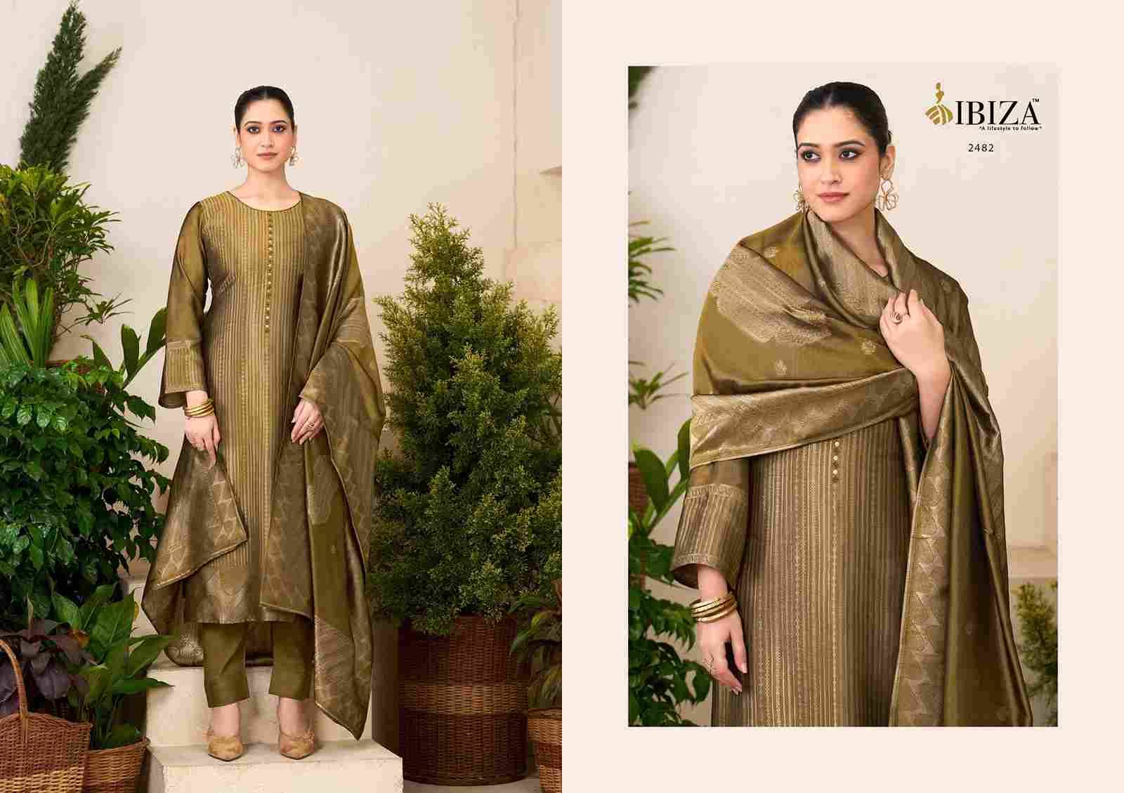 Raha By Ibiza 2481 To 2484 Series Beautiful Festive Suits Colorful Stylish Fancy Casual Wear & Ethnic Wear Pure Bangalori Silk Jacquard Dresses At Wholesale Price