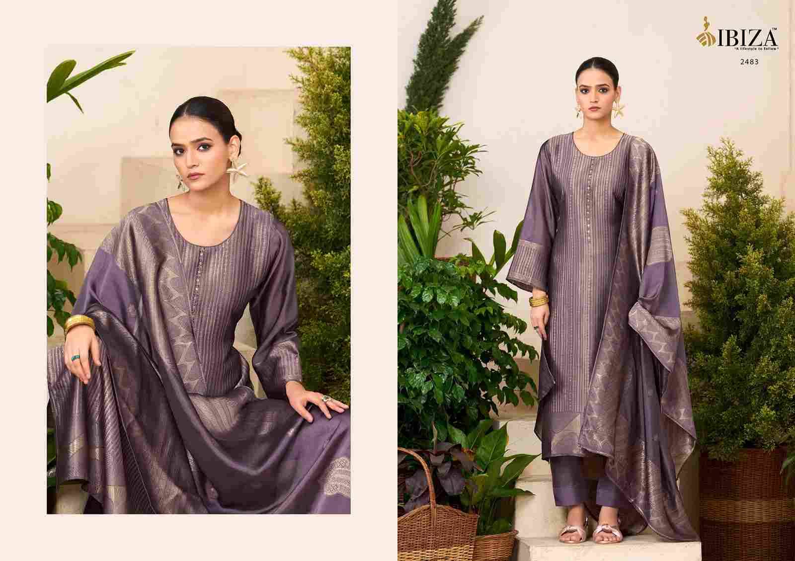 Raha By Ibiza 2481 To 2484 Series Beautiful Festive Suits Colorful Stylish Fancy Casual Wear & Ethnic Wear Pure Bangalori Silk Jacquard Dresses At Wholesale Price