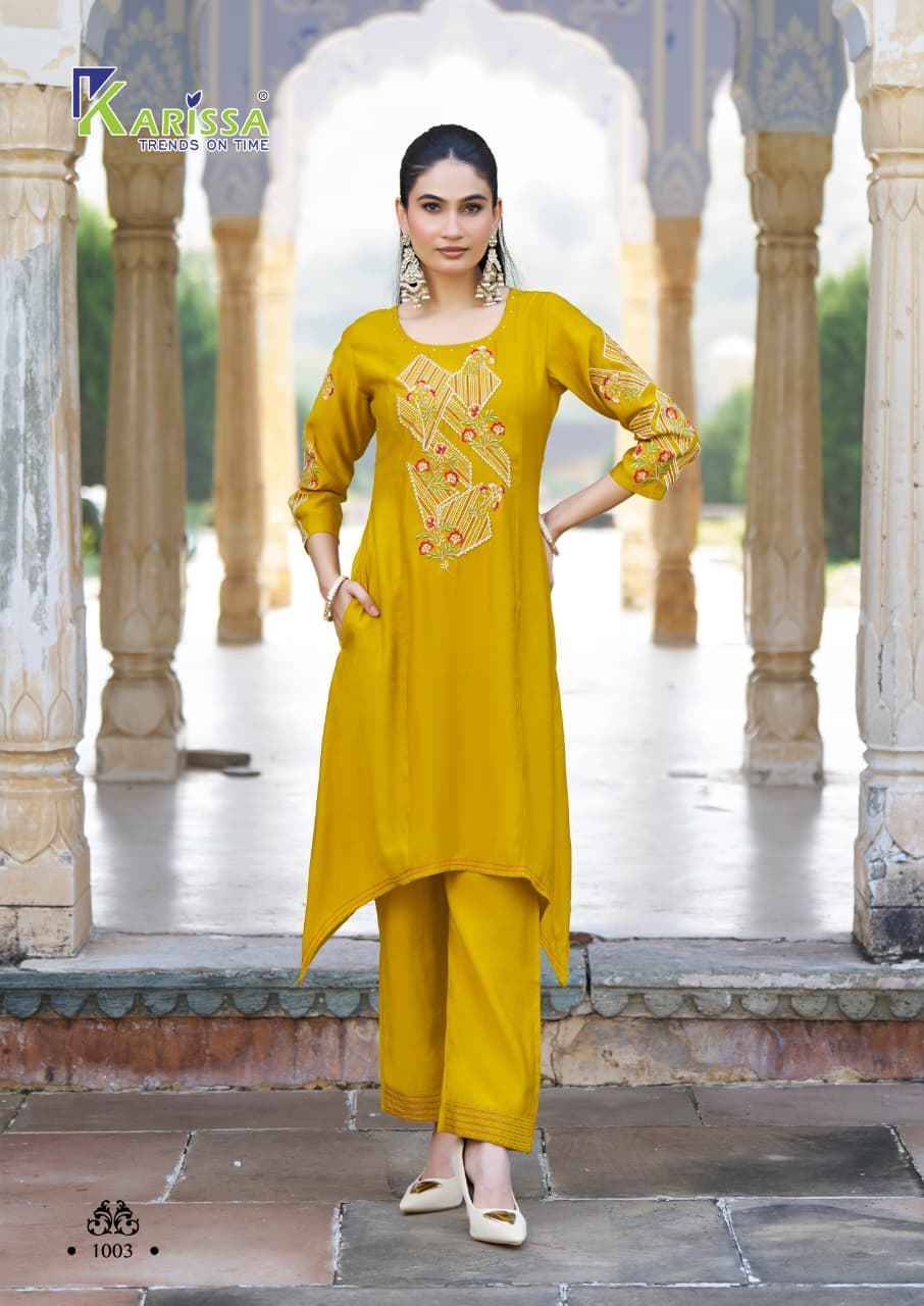 Lakshara By Karissa 1001 To 1004 Series Designer Stylish Fancy Colorful Beautiful Party Wear & Ethnic Wear Collection Soft Viscose Co-Ord At Wholesale Price