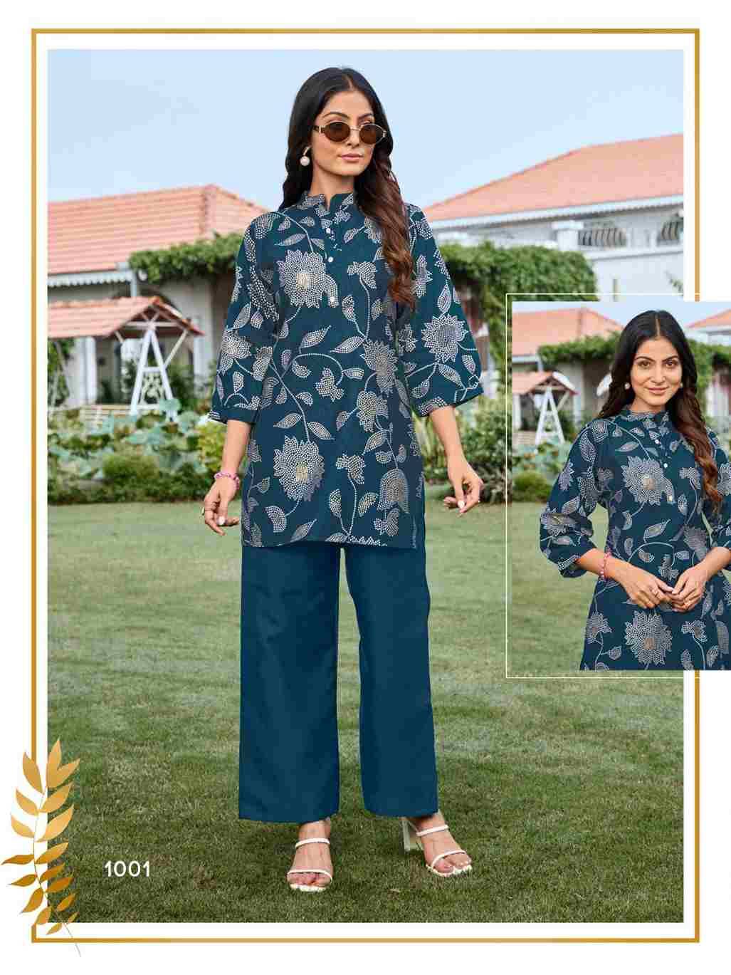 Kellori By Sankheswer 1001 To 1008 Series Designer Stylish Fancy Colorful Beautiful Party Wear & Ethnic Wear Collection Soft Viscose Co-Ord At Wholesale Price