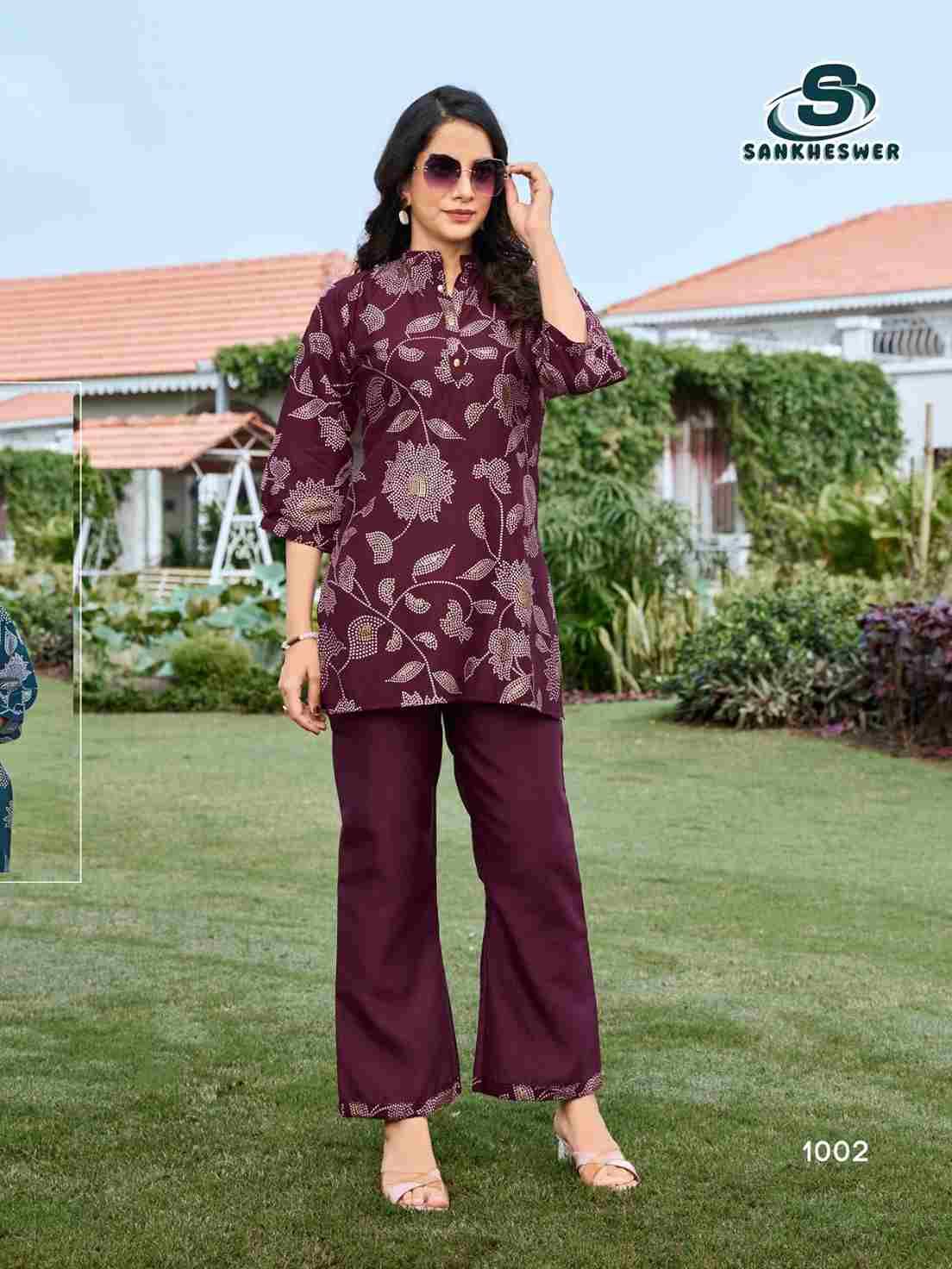 Kellori By Sankheswer 1001 To 1008 Series Designer Stylish Fancy Colorful Beautiful Party Wear & Ethnic Wear Collection Soft Viscose Co-Ord At Wholesale Price