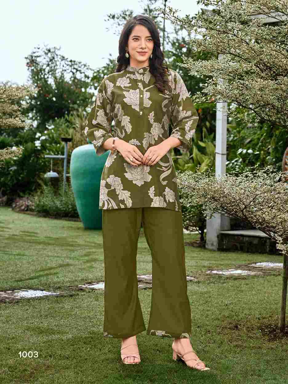 Kellori By Sankheswer 1001 To 1008 Series Designer Stylish Fancy Colorful Beautiful Party Wear & Ethnic Wear Collection Soft Viscose Co-Ord At Wholesale Price