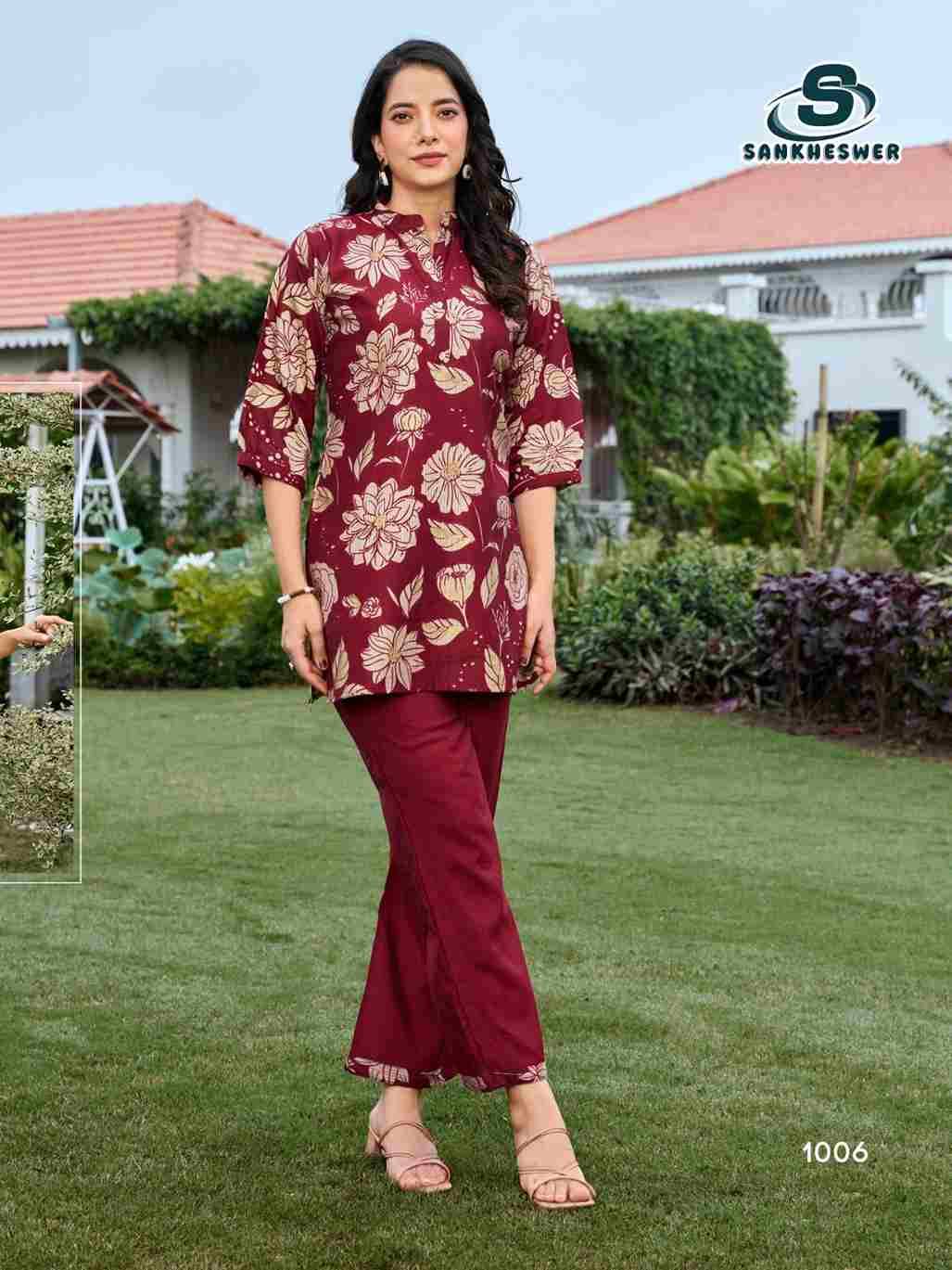 Kellori By Sankheswer 1001 To 1008 Series Designer Stylish Fancy Colorful Beautiful Party Wear & Ethnic Wear Collection Soft Viscose Co-Ord At Wholesale Price