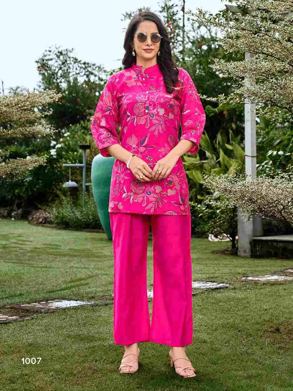 Kellori By Sankheswer 1001 To 1008 Series Designer Stylish Fancy Colorful Beautiful Party Wear & Ethnic Wear Collection Soft Viscose Co-Ord At Wholesale Price