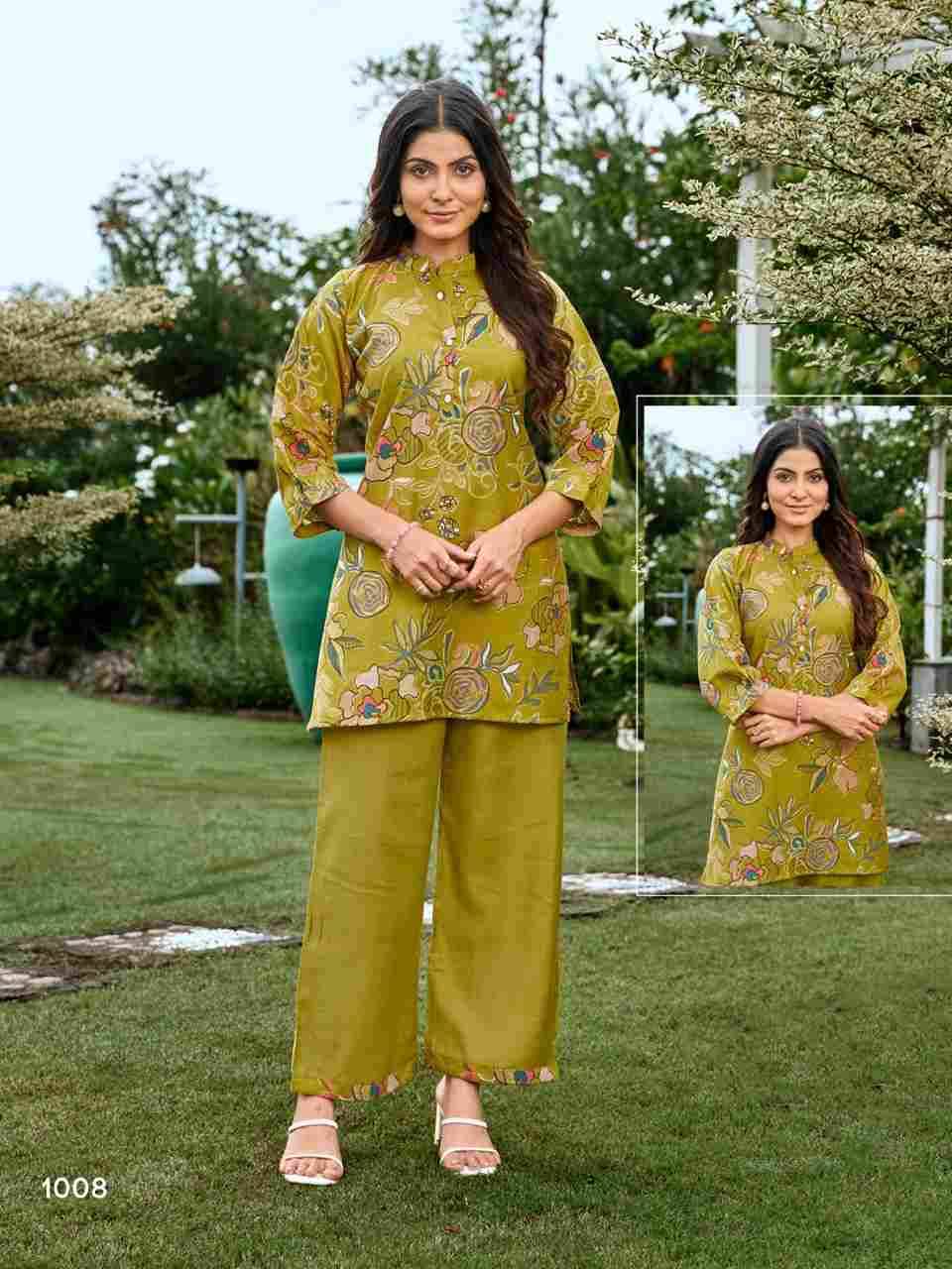 Kellori By Sankheswer 1001 To 1008 Series Designer Stylish Fancy Colorful Beautiful Party Wear & Ethnic Wear Collection Soft Viscose Co-Ord At Wholesale Price