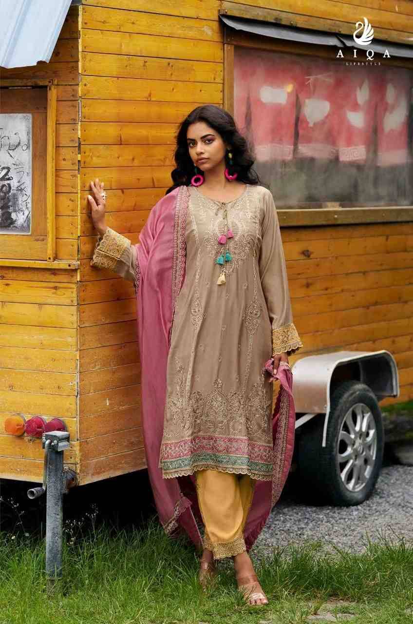 Weaves By Aiqa 2507 To 2512 Series Beautiful Festive Suits Colorful Stylish Fancy Casual Wear & Ethnic Wear Pure Viscose Pashmina Dresses At Wholesale Price