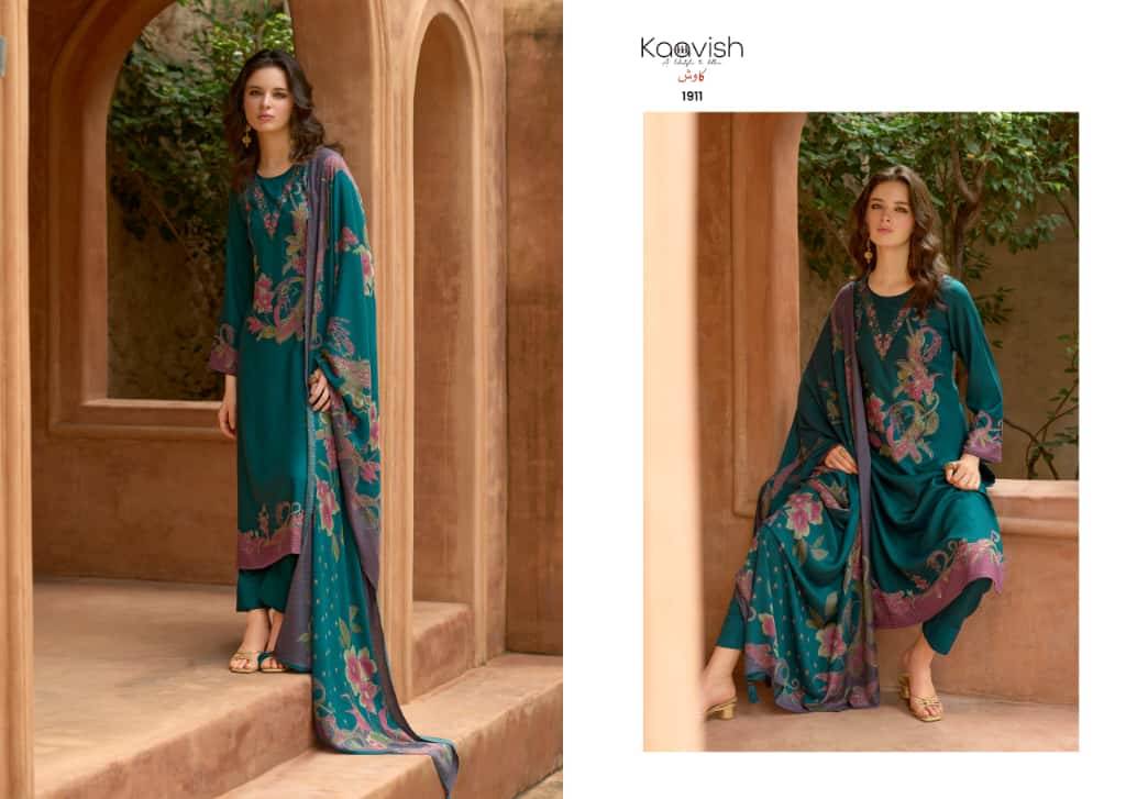 Julie By Kaavish 1911 To 1914 Series Beautiful Festive Suits Colorful Stylish Fancy Casual Wear & Ethnic Wear Pure Viscose Pashmina Dresses At Wholesale Price