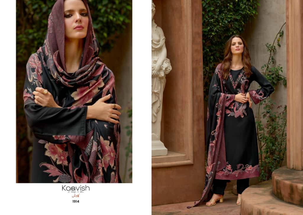 Julie By Kaavish 1911 To 1914 Series Beautiful Festive Suits Colorful Stylish Fancy Casual Wear & Ethnic Wear Pure Viscose Pashmina Dresses At Wholesale Price