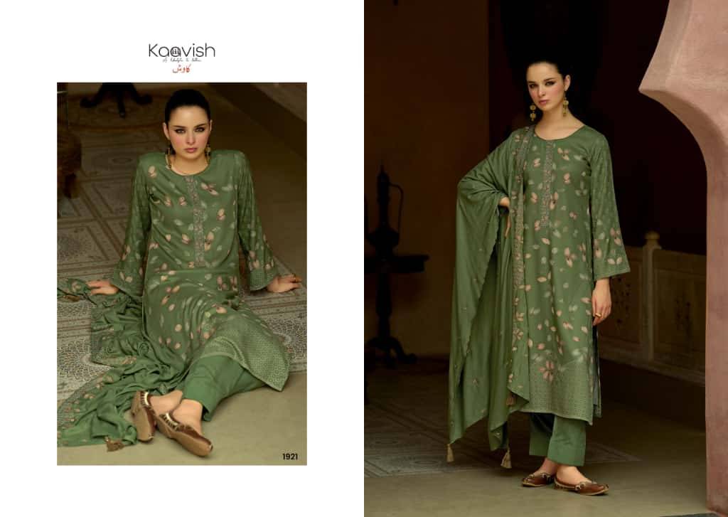 Kanika By Kaavish 1921 To 1924 Series Beautiful Festive Suits Colorful Stylish Fancy Casual Wear & Ethnic Wear Pure Viscose Pashmina Dresses At Wholesale Price