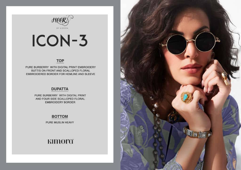 Icon Vol-3 By Kimora Fashion 9811 To 9816 Series Designer Festive Suits Collection Beautiful Stylish Fancy Colorful Party Wear & Occasional Wear Pure Burberry Dresses At Wholesale Price