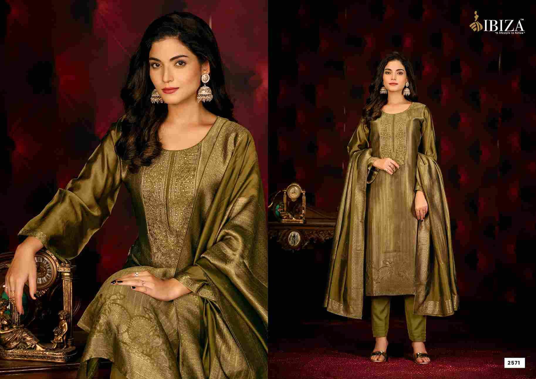 Kalila By Ibiza 2571 To 2574 Series Beautiful Festive Suits Colorful Stylish Fancy Casual Wear & Ethnic Wear Pure Bangalori Silk Jacquard Dresses At Wholesale Price