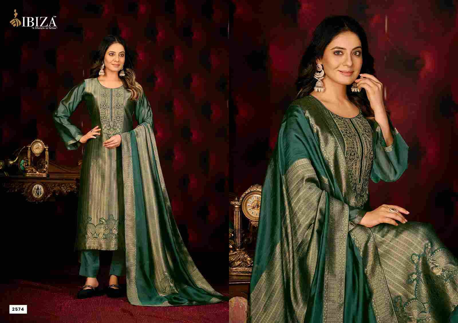 Kalila By Ibiza 2571 To 2574 Series Beautiful Festive Suits Colorful Stylish Fancy Casual Wear & Ethnic Wear Pure Bangalori Silk Jacquard Dresses At Wholesale Price