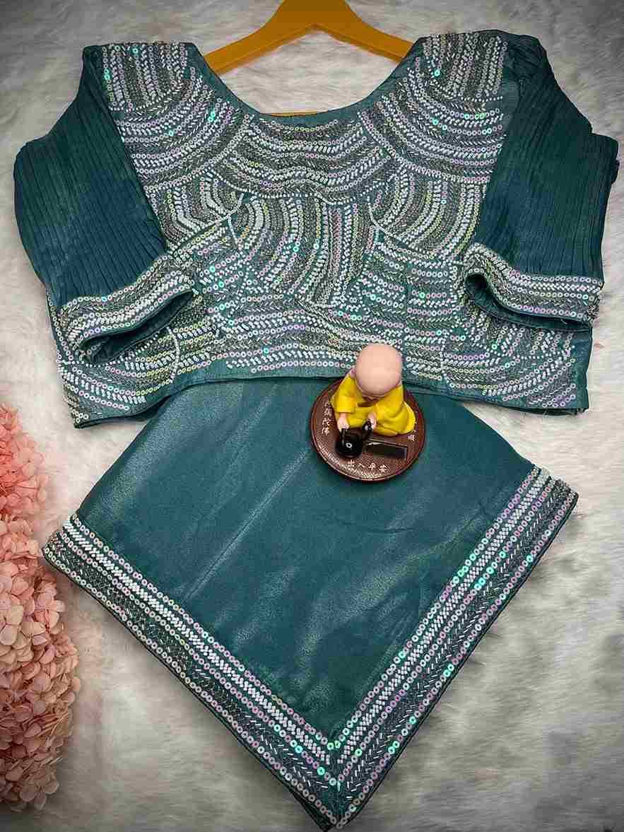 Vs-Sharini By Fashid Wholesale 01 To 05 Series Indian Traditional Wear Collection Beautiful Stylish Fancy Colorful Party Wear & Occasional Wear Heavy Chocolate Georgette Sarees At Wholesale Price