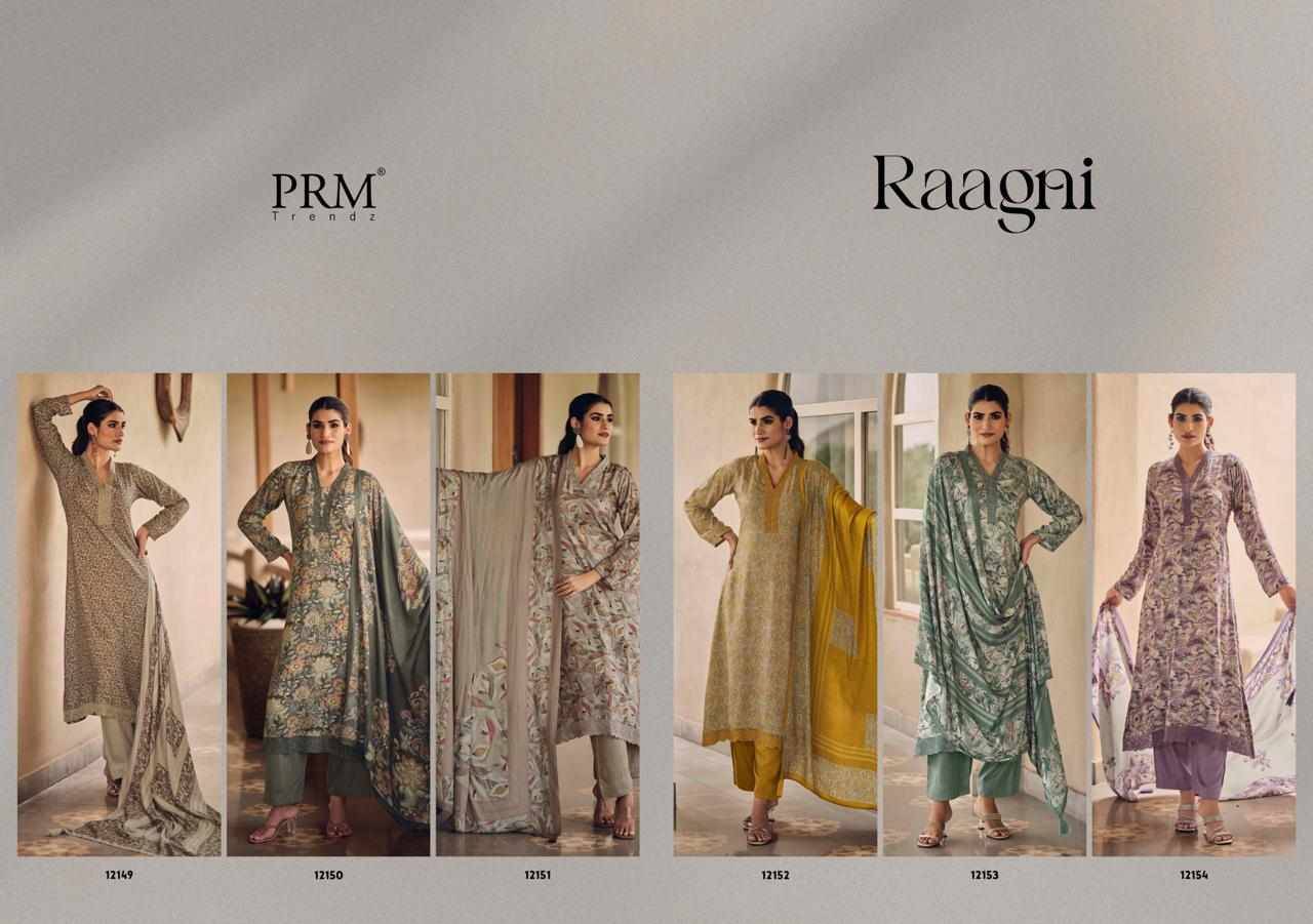 Raagni By PRM Trendz 12149 To 12154 Series Beautiful Festive Suits Colorful Stylish Fancy Casual Wear & Ethnic Wear Viscose Pashmina Dresses At Wholesale Price