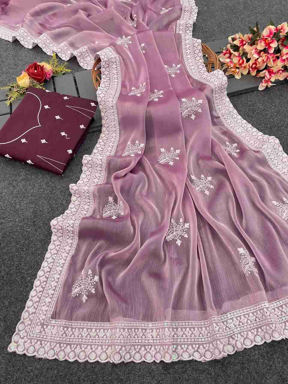 Vs-Lotus Vol-10 By Fashid Wholesale 01 To 03 Series Indian Traditional Wear Collection Beautiful Stylish Fancy Colorful Party Wear & Occasional Wear Jimmy Choo Sarees At Wholesale Price