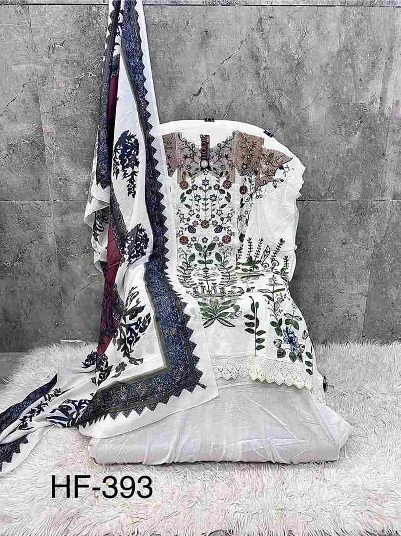 Hoor Tex Hit Design H-393 Colours By Hoor Tex H-393-A To H-393-B Series Designer Festive Pakistani Suits Collection Beautiful Stylish Fancy Colorful Party Wear & Occasional Wear Heavy Rayon With Embroidered Dresses At Wholesale Price