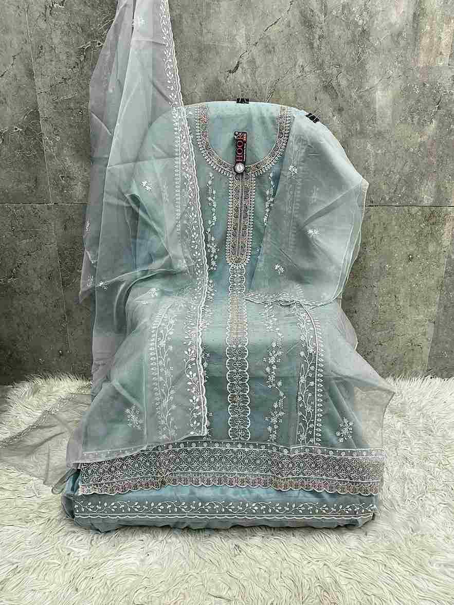 Hoor Tex Hit Design OR-86 Colours By Hoor Tex OR-86-A To OR-86-D Series Beautiful Pakistani Suits Stylish Colorful Fancy Casual Wear & Ethnic Wear Heavy Organza Embroidered Dresses At Wholesale Price