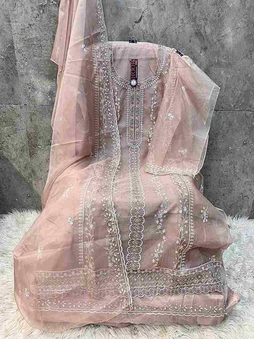 Hoor Tex Hit Design OR-86 Colours By Hoor Tex OR-86-A To OR-86-D Series Beautiful Pakistani Suits Stylish Colorful Fancy Casual Wear & Ethnic Wear Heavy Organza Embroidered Dresses At Wholesale Price