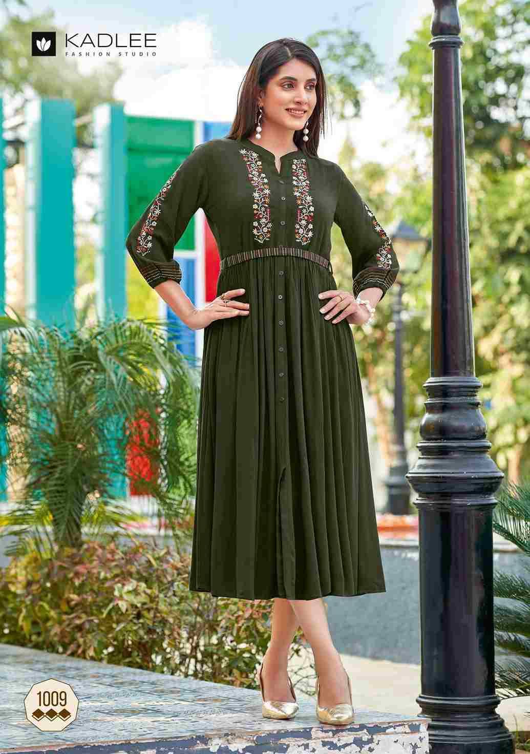 Ashmin Vol-2 By Kadlee 1007 To 1012 Series Designer Stylish Fancy Colorful Beautiful Party Wear & Ethnic Wear Collection Heavy Rayon Kurtis At Wholesale Price