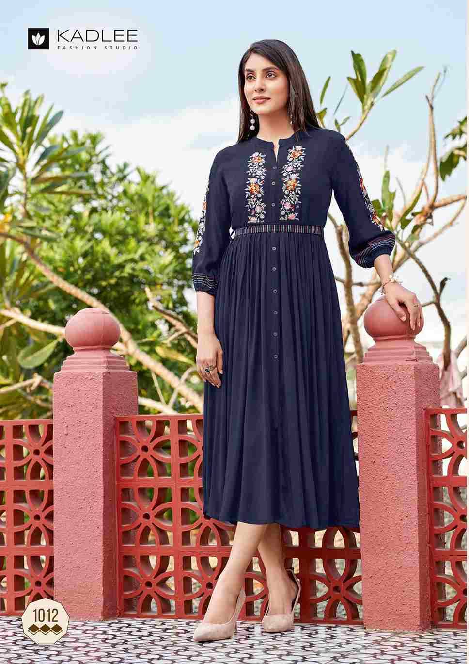 Ashmin Vol-2 By Kadlee 1007 To 1012 Series Designer Stylish Fancy Colorful Beautiful Party Wear & Ethnic Wear Collection Heavy Rayon Kurtis At Wholesale Price