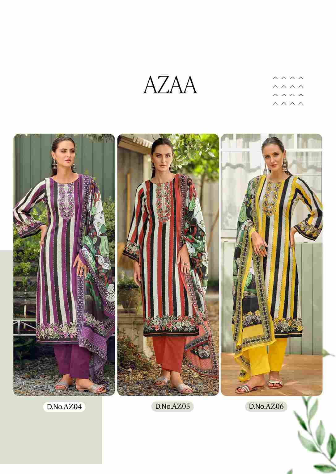 Azaa By Nisanka 01 To 06 Series Wholesale Designer Festive Suits Collection Beautiful Stylish Fancy Colorful Party Wear & Occasional Wear Pure Jam Satin Print Dresses At Wholesale Price