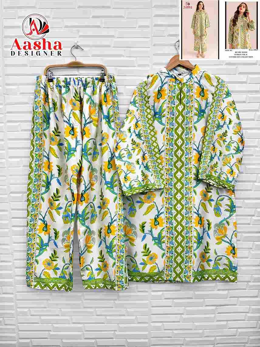 Turkis Vol-8 By Aasha Designer 10029 To 10032 Series Designer Stylish Fancy Colorful Beautiful Casual Wear & Ethnic Wear Modal Satin Co-Ords At Wholesale Price