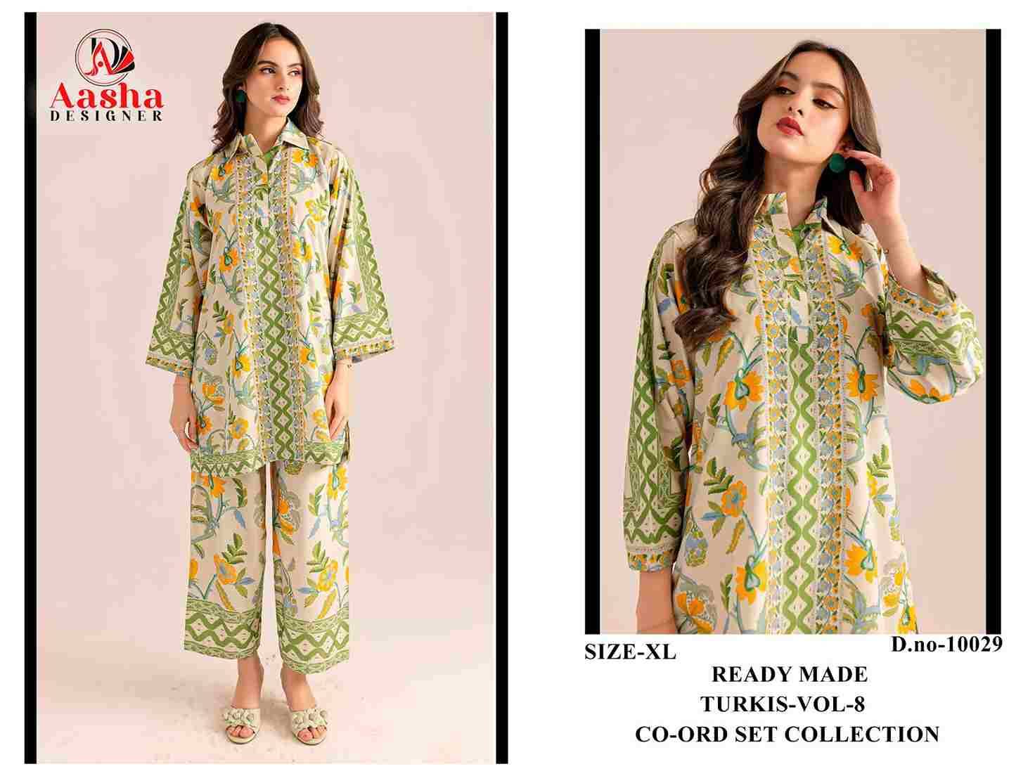 Turkis Vol-8 By Aasha Designer 10029 To 10032 Series Designer Stylish Fancy Colorful Beautiful Casual Wear & Ethnic Wear Modal Satin Co-Ords At Wholesale Price