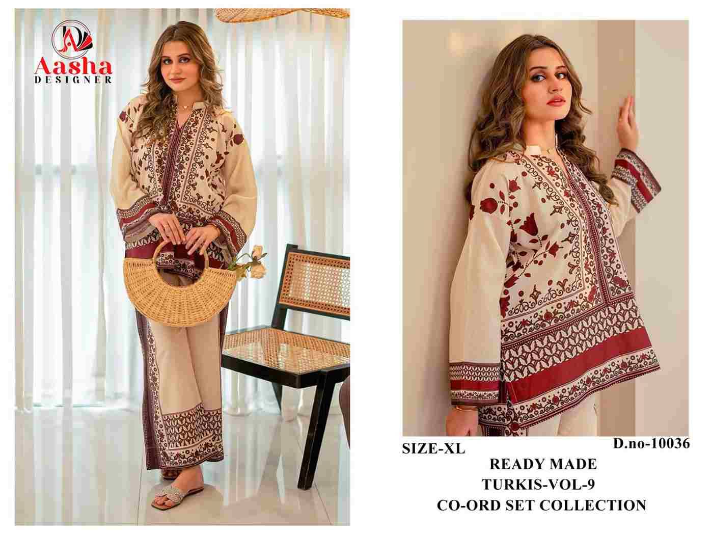 Turkis Vol-9 By Aasha Designer 10033 To 10036 Series Designer Stylish Fancy Colorful Beautiful Casual Wear & Ethnic Wear Modal Satin Co-Ords At Wholesale Price