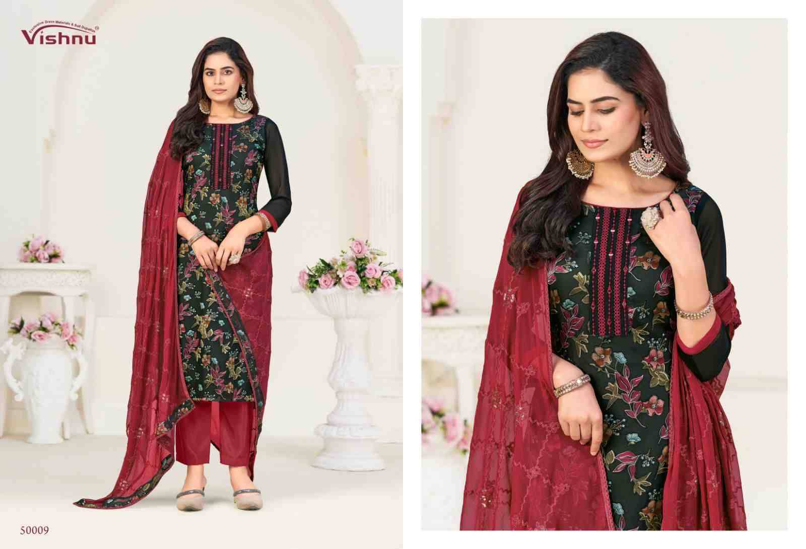 Libbas Vol-2 By Vishnu 50001 To 50012 Series Beautiful Stylish Festive Suits Fancy Colorful Casual Wear & Ethnic Wear & Ready To Wear Georgette Brasso Dresses At Wholesale Price
