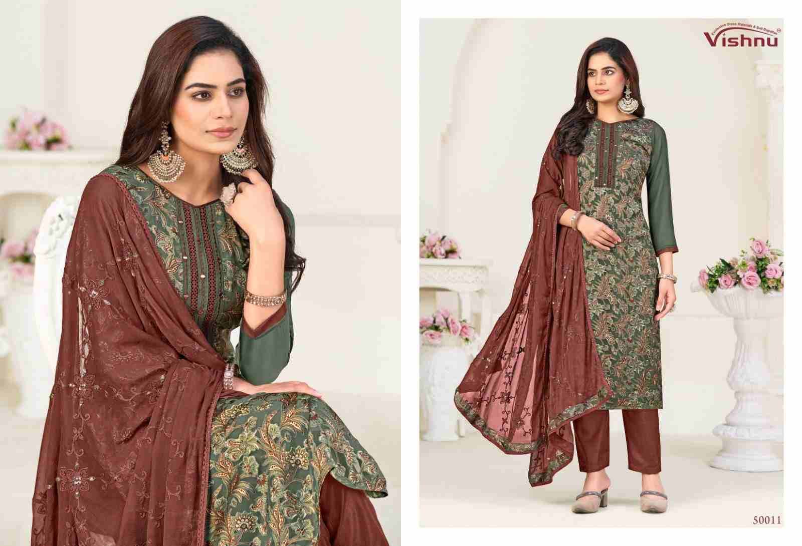 Libbas Vol-2 By Vishnu 50001 To 50012 Series Beautiful Stylish Festive Suits Fancy Colorful Casual Wear & Ethnic Wear & Ready To Wear Georgette Brasso Dresses At Wholesale Price