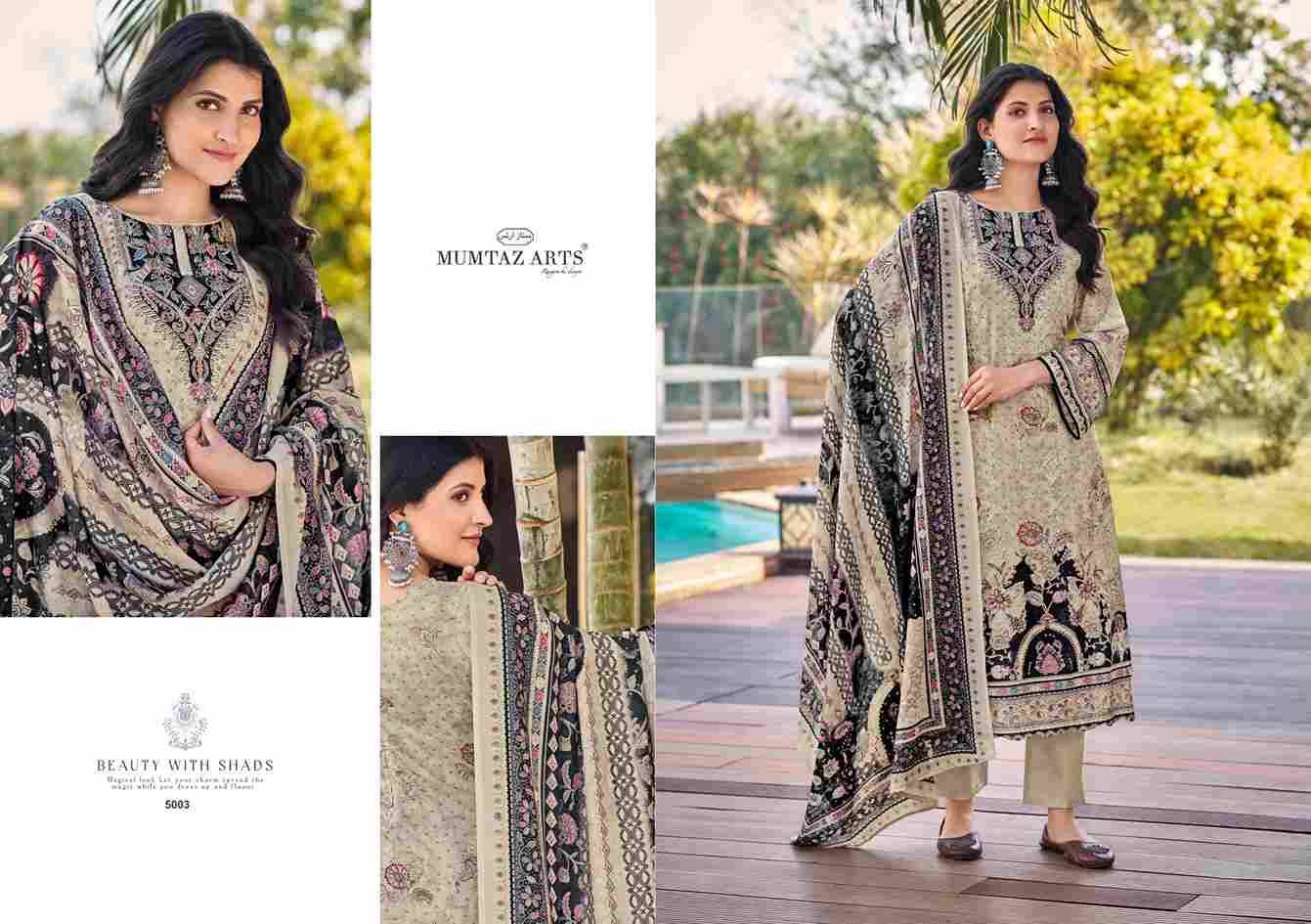 Jasmin By Mumtaz Arts 5001 To 5004 Series Beautiful Festive Suits Colorful Stylish Fancy Casual Wear & Ethnic Wear Pure Jam Satin Print Dresses At Wholesale Price