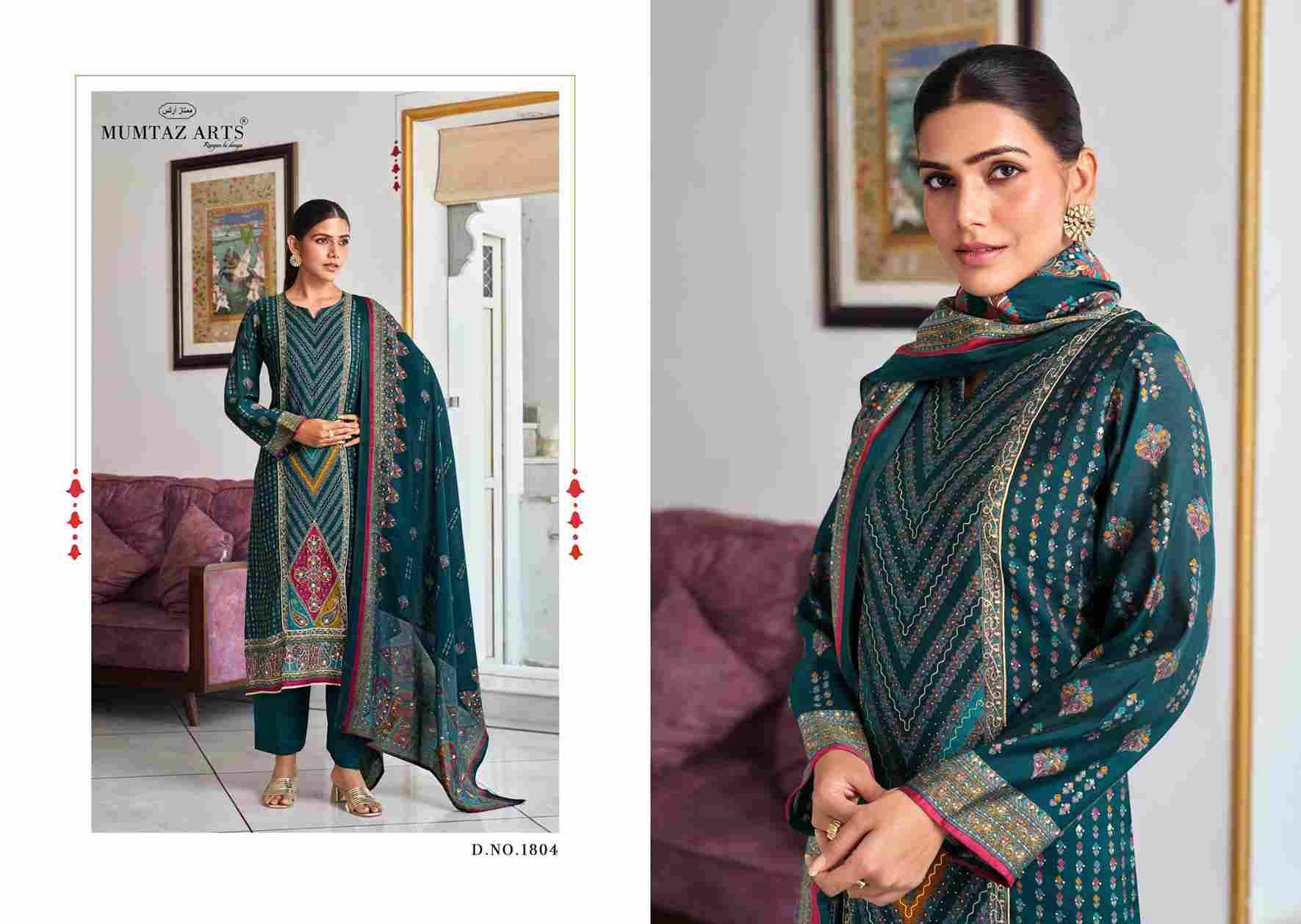 Tohfa By Mumtaz Arts 1801 To 1804 Series Designer Festive Suits Collection Beautiful Stylish Fancy Colorful Party Wear & Occasional Wear Pure Muslin Dresses At Wholesale Price