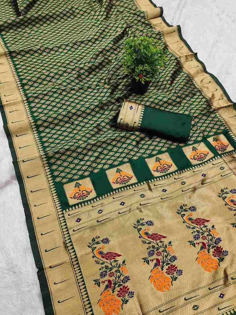 Lc-916 By Fashid Wholesale 01 To 08 Series Indian Traditional Wear Collection Beautiful Stylish Fancy Colorful Party Wear & Occasional Wear Paithani Silk Sarees At Wholesale Price