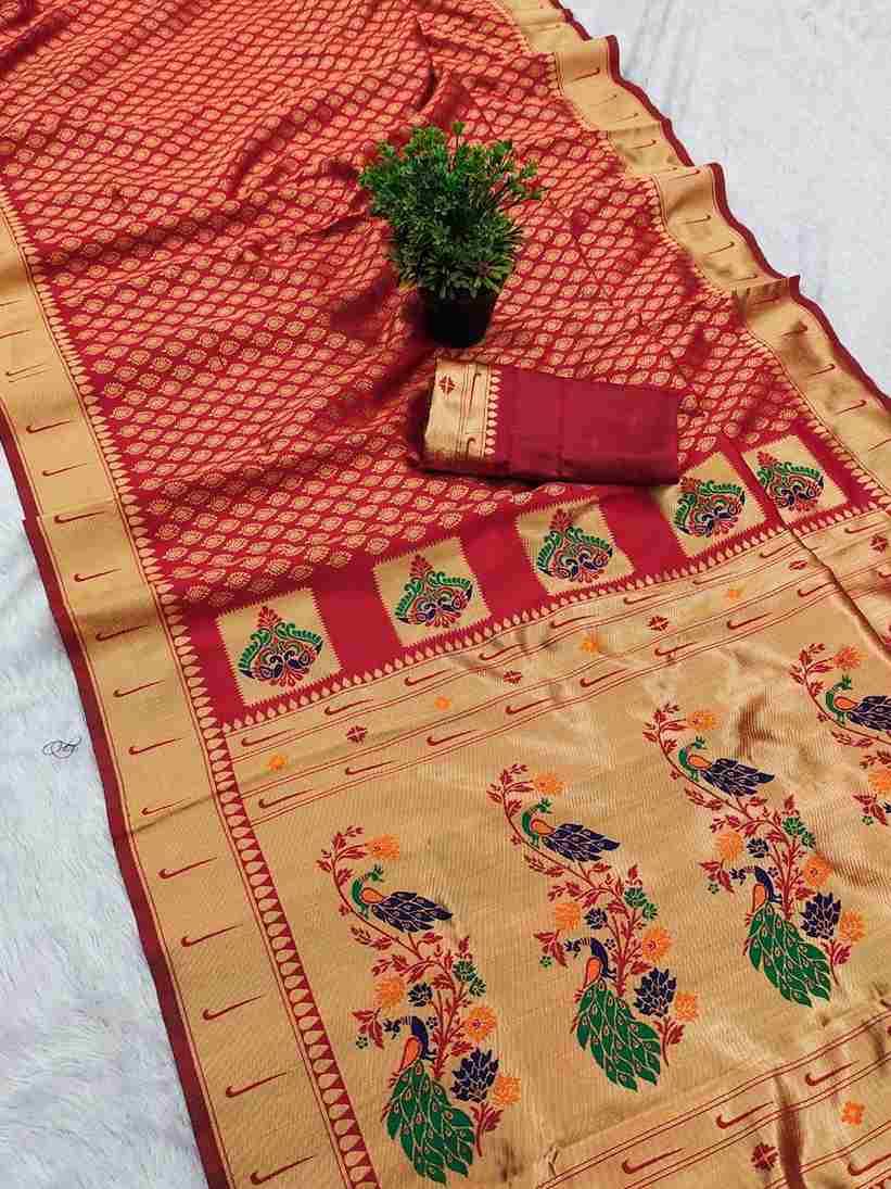 Lc-916 By Fashid Wholesale 01 To 08 Series Indian Traditional Wear Collection Beautiful Stylish Fancy Colorful Party Wear & Occasional Wear Paithani Silk Sarees At Wholesale Price