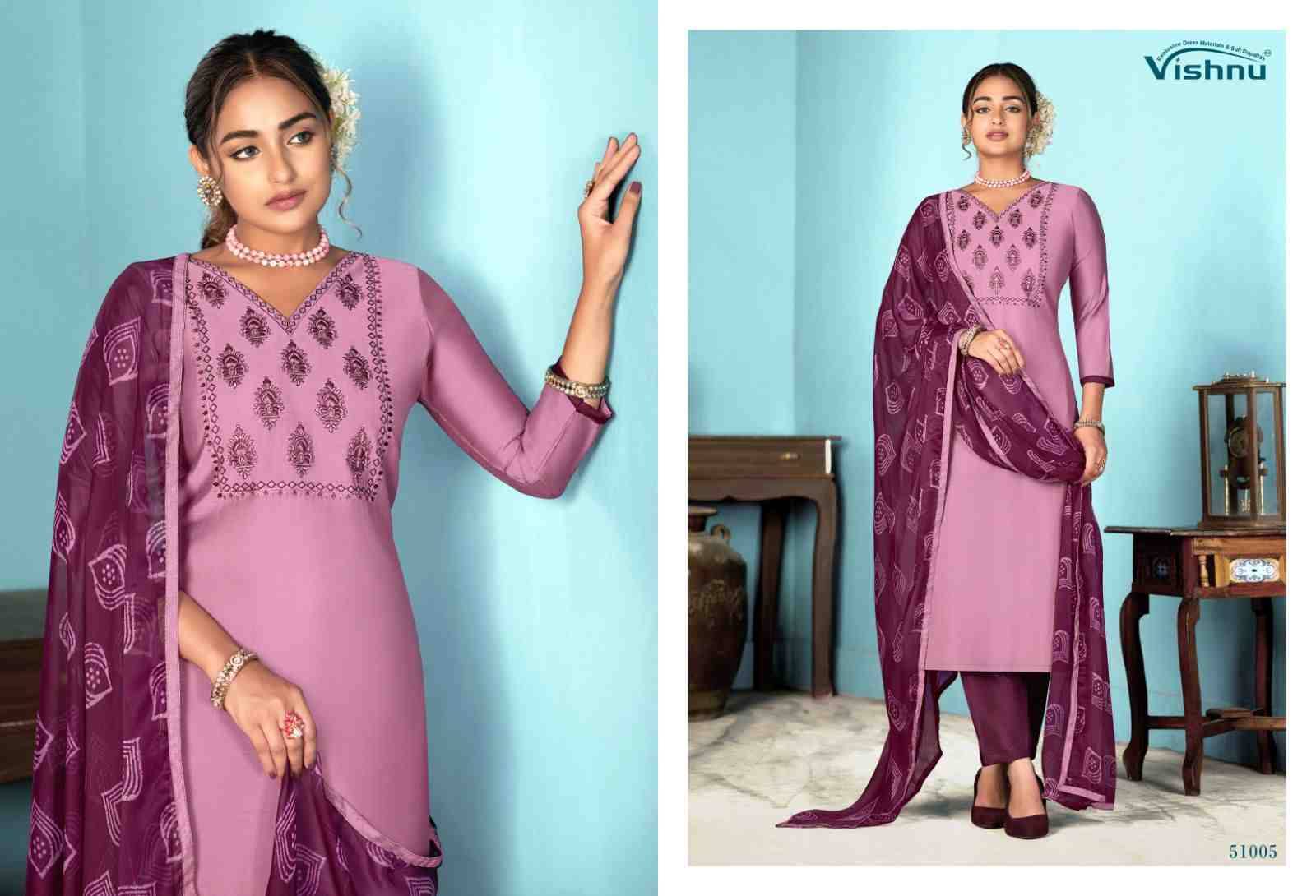 Dermy Cool Vol-24 By Vishnu 51001 To 51012 Series Beautiful Stylish Festive Suits Fancy Colorful Casual Wear & Ethnic Wear & Ready To Wear Viscose Silk Dresses At Wholesale Price