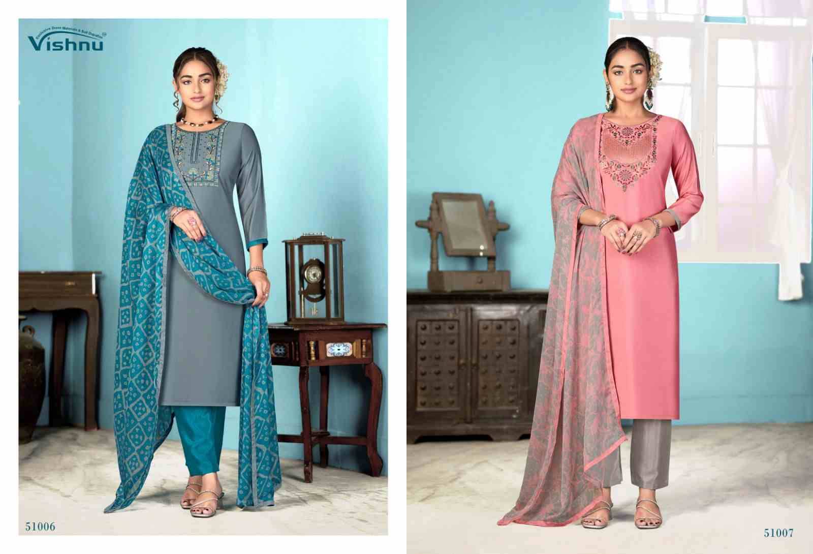 Dermy Cool Vol-24 By Vishnu 51001 To 51012 Series Beautiful Stylish Festive Suits Fancy Colorful Casual Wear & Ethnic Wear & Ready To Wear Viscose Silk Dresses At Wholesale Price
