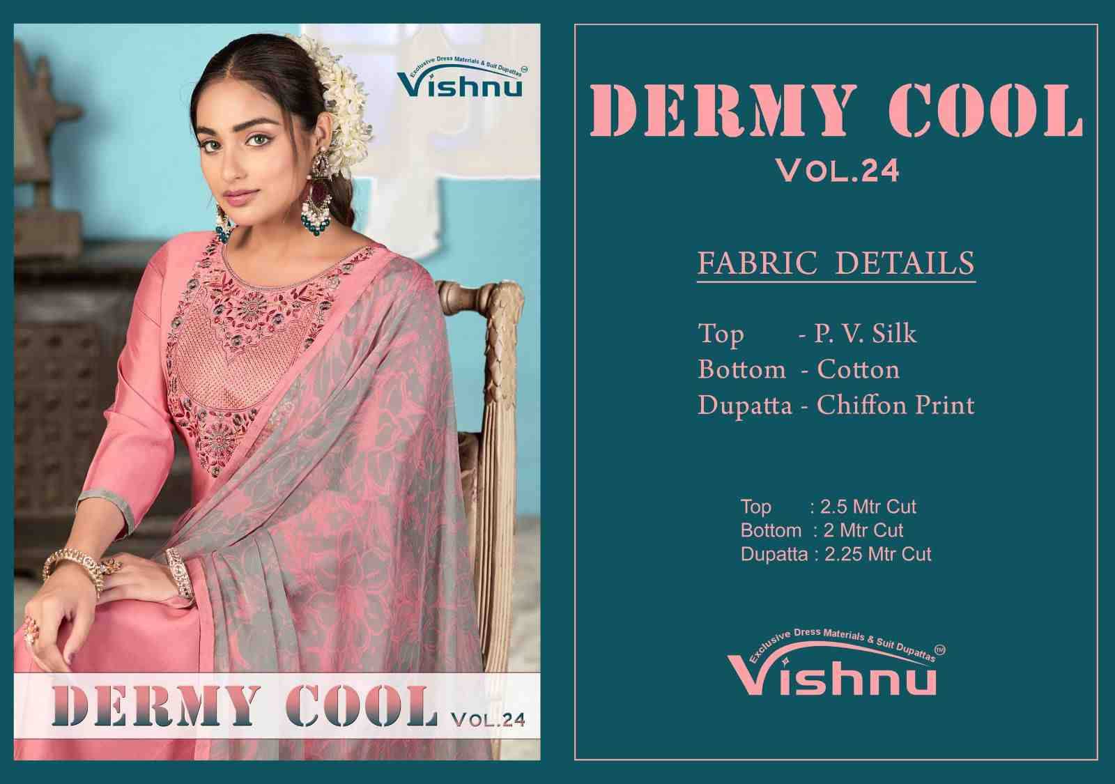 Dermy Cool Vol-24 By Vishnu 51001 To 51012 Series Beautiful Stylish Festive Suits Fancy Colorful Casual Wear & Ethnic Wear & Ready To Wear Viscose Silk Dresses At Wholesale Price
