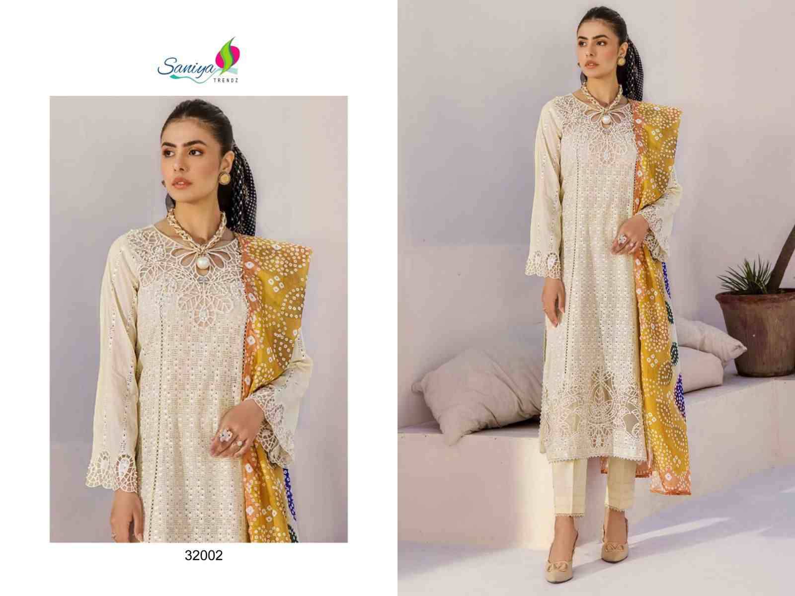 Adan Libas Chikankari Vol-32 Nx By Saniya Trendz 32002 To 32004 Series Beautiful Pakistani Suits Colorful Stylish Fancy Casual Wear & Ethnic Wear Cotton Embroidered Dresses At Wholesale Price