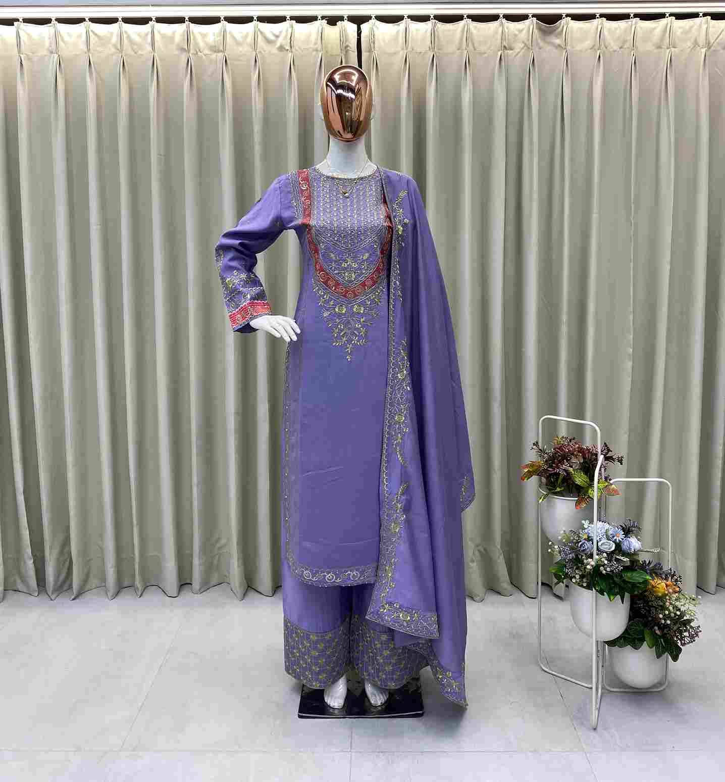 Be-401 By Fashid Wholesale Designer Festive Suits Collection Beautiful Stylish Fancy Colorful Party Wear & Occasional Wear Roman Silk Dresses At Wholesale Price