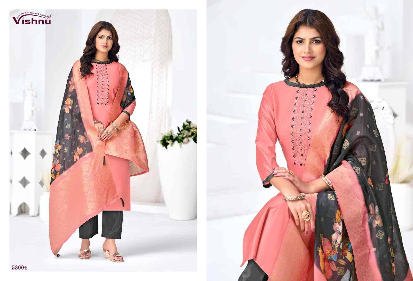Vyomika Vol-2 By Vishnu 53001 To 53012 Series Beautiful Stylish Festive Suits Fancy Colorful Casual Wear & Ethnic Wear & Ready To Wear Gadhwal Silk Dresses At Wholesale Price