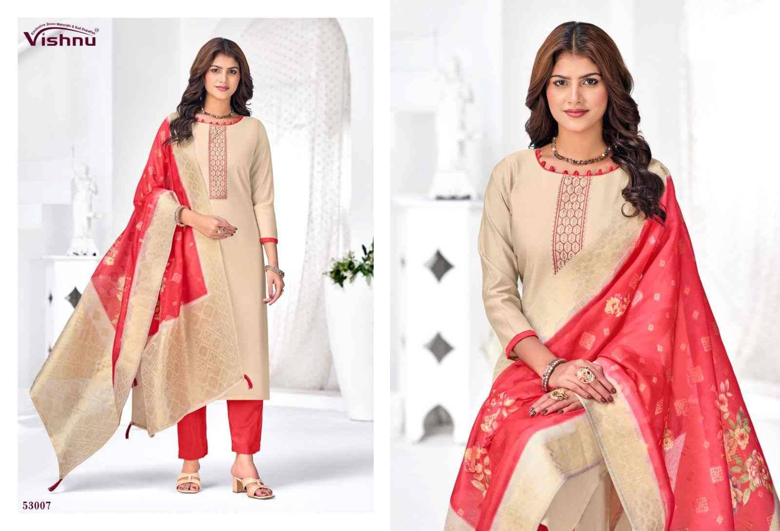 Vyomika Vol-2 By Vishnu 53001 To 53012 Series Beautiful Stylish Festive Suits Fancy Colorful Casual Wear & Ethnic Wear & Ready To Wear Gadhwal Silk Dresses At Wholesale Price