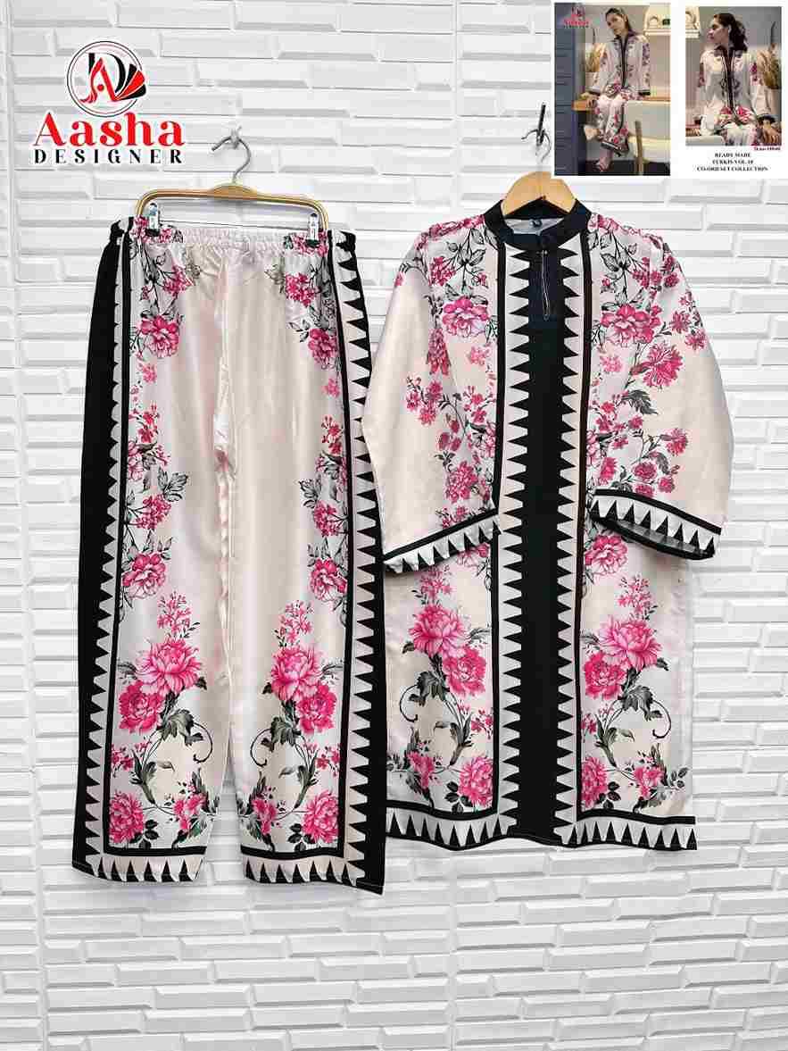 Turkis Vol-10 By Aasha Designer 10037 To 10040 Series Designer Stylish Fancy Colorful Beautiful Casual Wear & Ethnic Wear Modal Satin Co-Ords At Wholesale Price