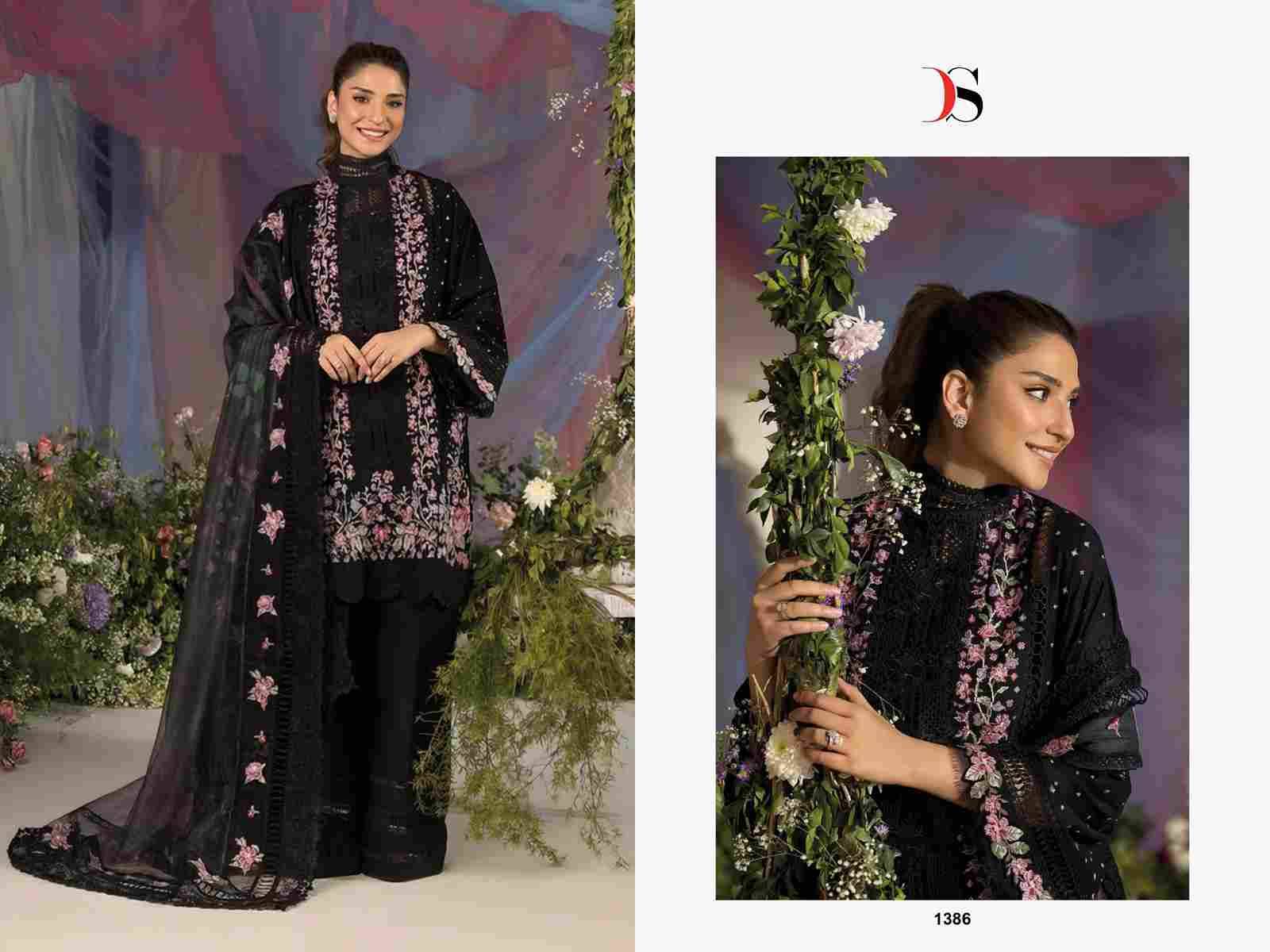 Sobia Nazir Luxury Lawn-25 Vol-2 By Deepsy Suits 1381 To 1386 Series Designer Pakistani Suits Beautiful Fancy Stylish Colorful Party Wear & Occasional Wear Pure Cotton Dresses At Wholesale Price